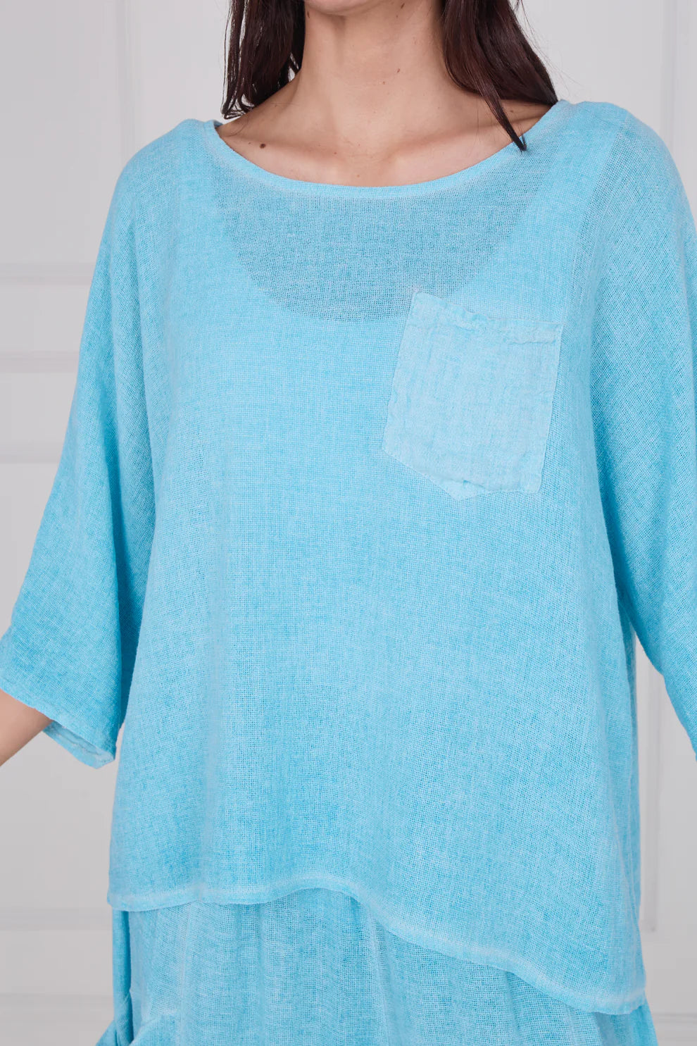 Washed Linen Romy Top