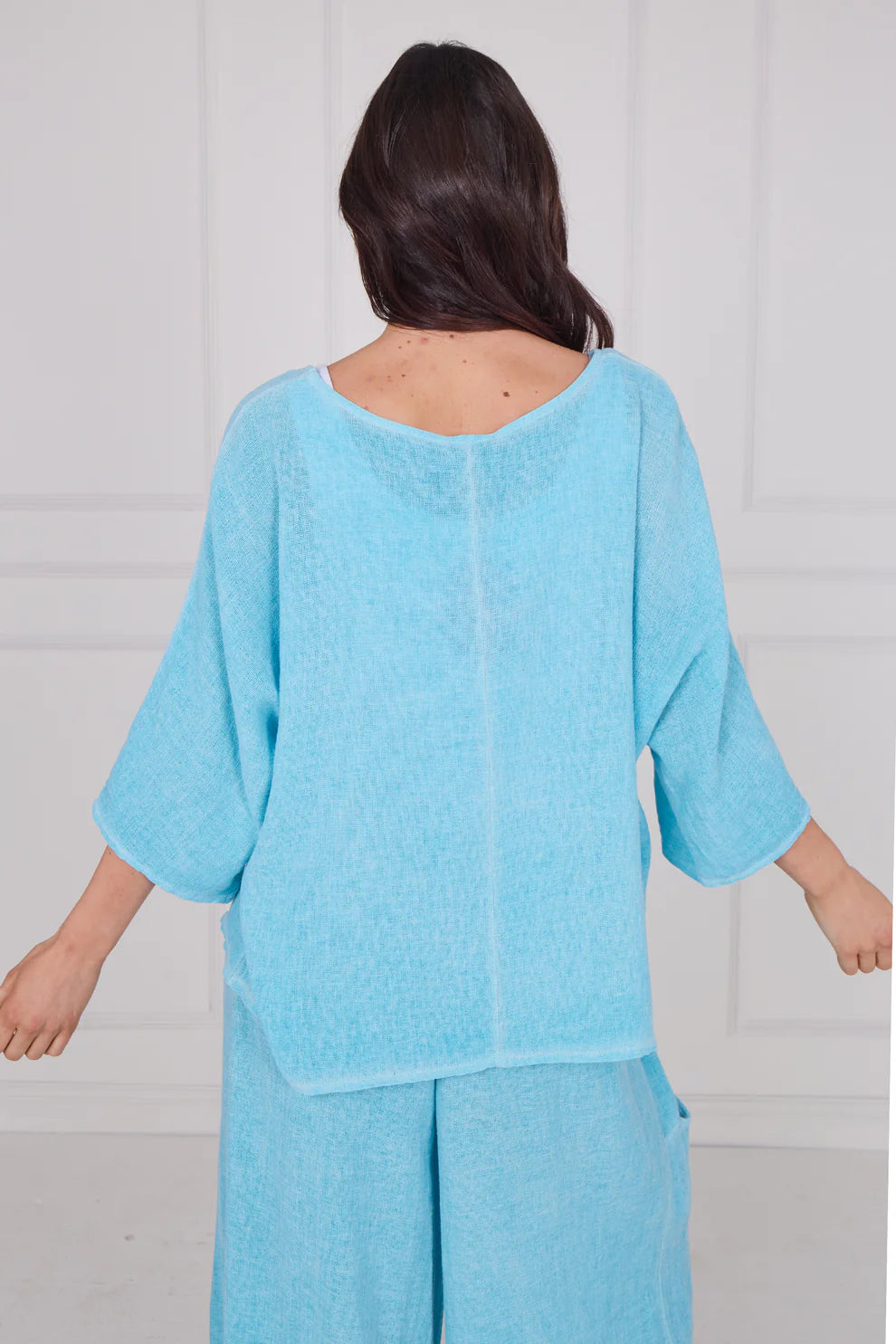 Washed Linen Romy Top